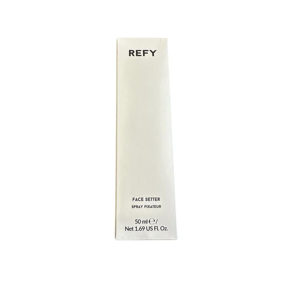REFY Face Setter Spray 1.69 fl oz New In Box Clear 50 Ml